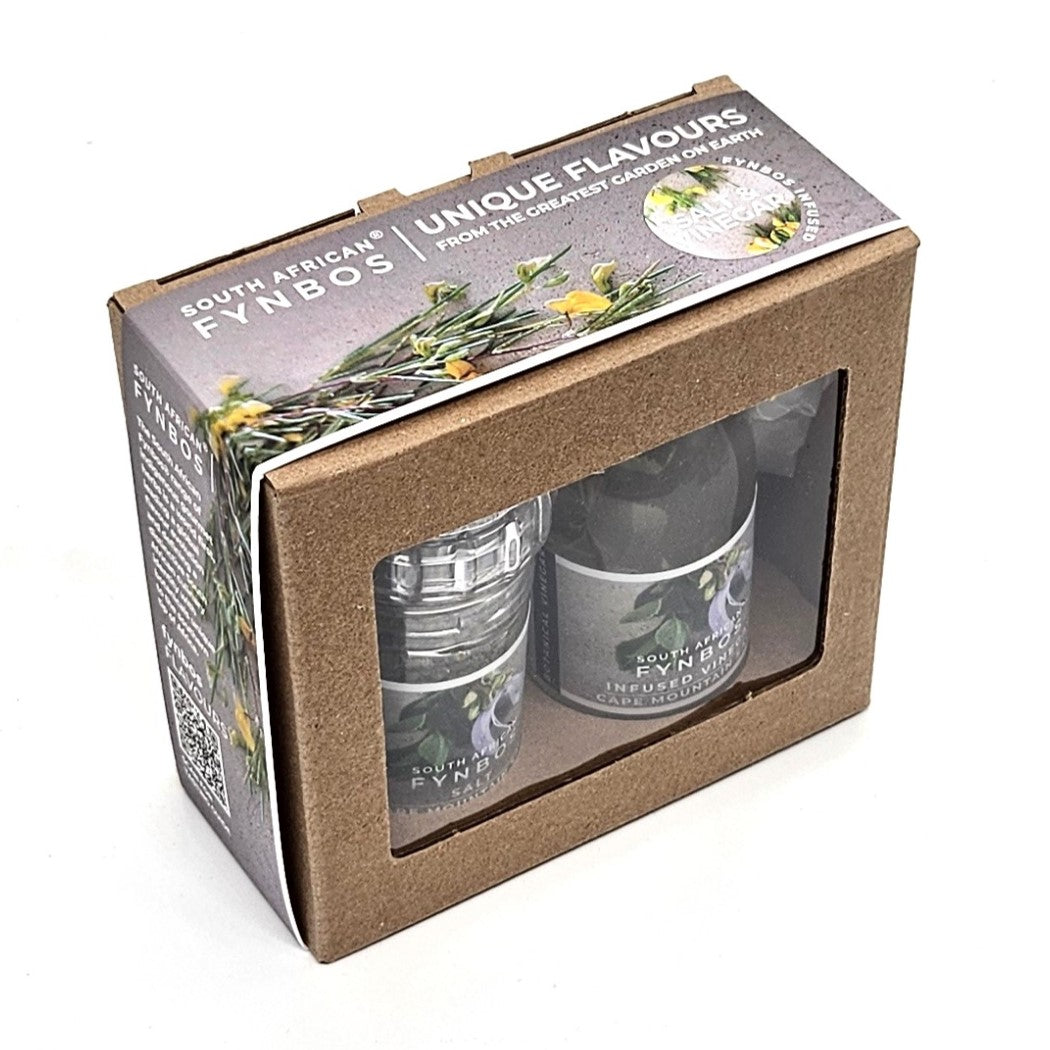 Salt & Vinegar Gift Set - Cape Mountain Sage